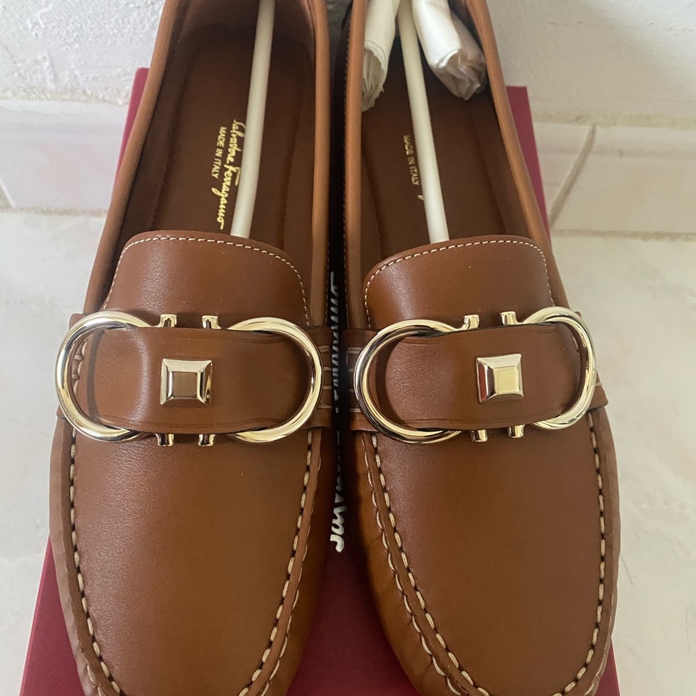 Ferragamo Women’s Brown Loafers